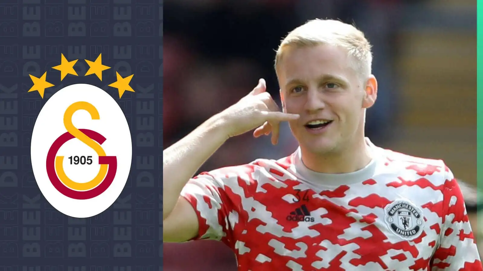 Donny van de Beek is set to leave Manchester United for Galatasaray